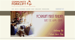 Desktop Screenshot of communityforklift.org
